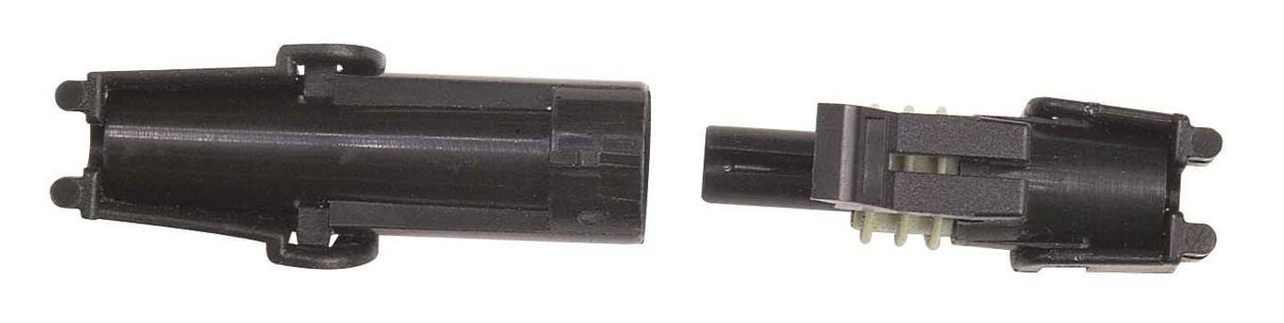 MSD Ignition 8174 Weathertight Sealed 1 Pin Electrical Connector, Plastic, Black