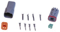 MSD Ignition 8181 Deutsch 4-Pin Electrical Connector Kit, 16 Gauge Wire