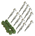 MSD Ignition 8190 Weatherproof Male Electrical Pins and Seals Set of 10