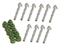 MSD Ignition 8191 Weatherproof Female Electrical Pins and Seals Set of 10