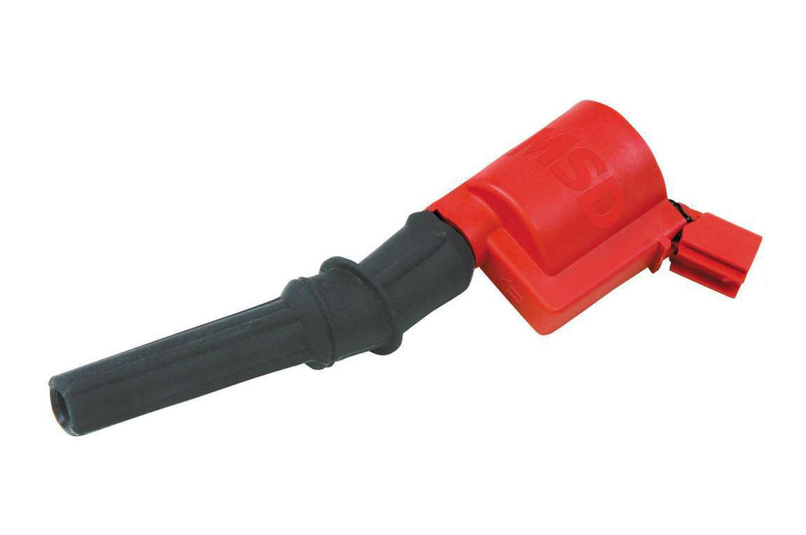 MSD Ignition 8242 Blaster 2 Coil-On-Plug Ignition Coil for Ford Modular Engines, Red Finish