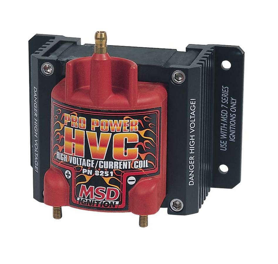 MSD Ignition 8251 Pro Power HVC Ignition Coil for High-Performance Engines