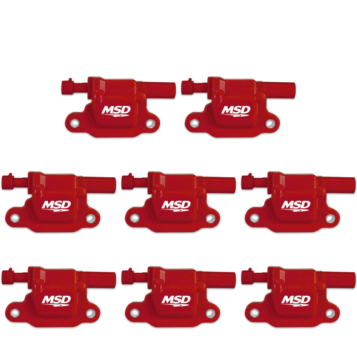 MSD Ignition MSD82658 Blaster LS Ignition Coil Pack Set of 8 for GM LS2, LS3, LS7 Engines