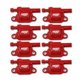 MSD Ignition 82668 Blaster Gen V Square Ignition Coil Pack Set of 8 for GM V8 2014 and Up
