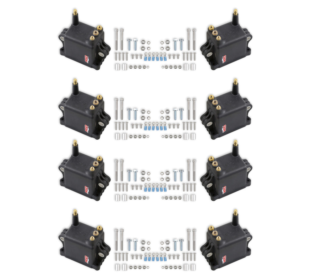 MSD Ignition 828038 Pro CDI 600 Square Ignition Coils Set of 8