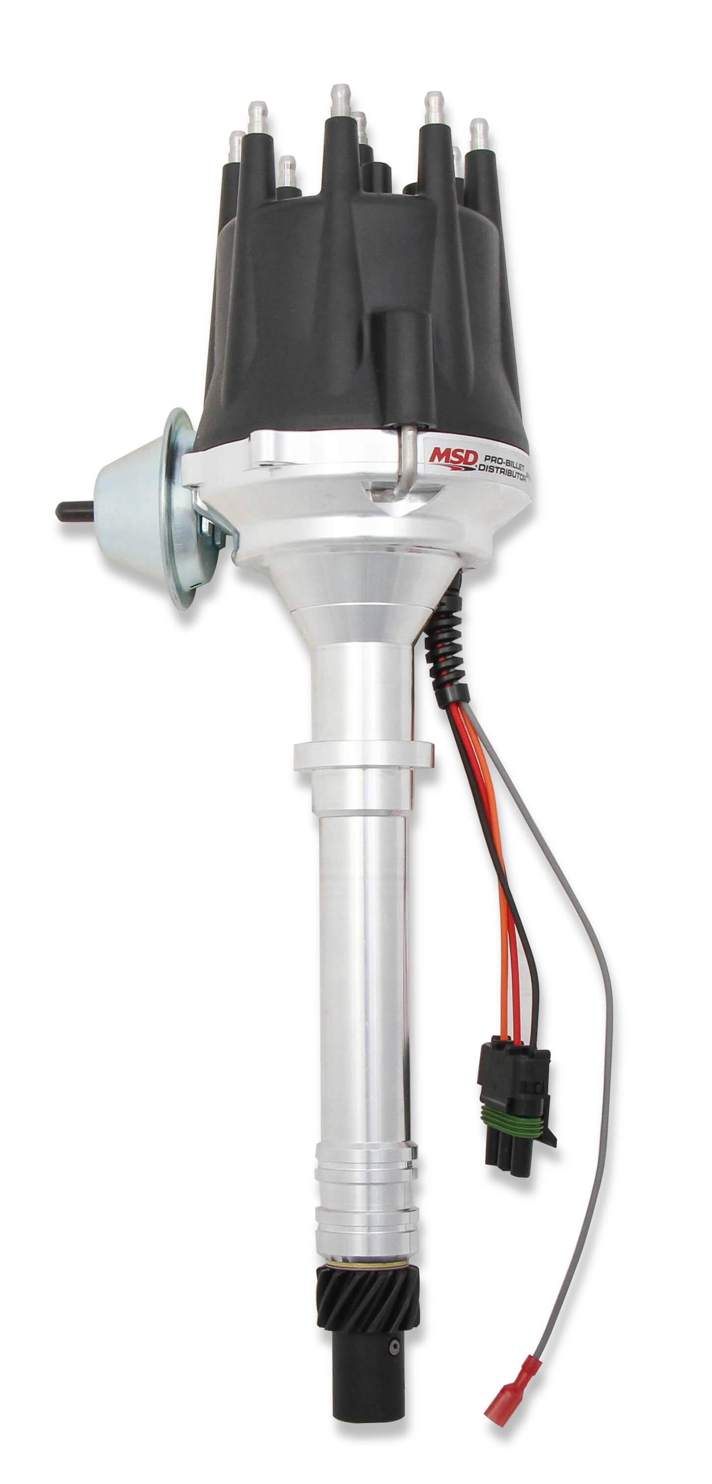 MSD Ignition 83605 Chevy V8 Billet Ready-To-Run Distributor with Magnetic Pickup