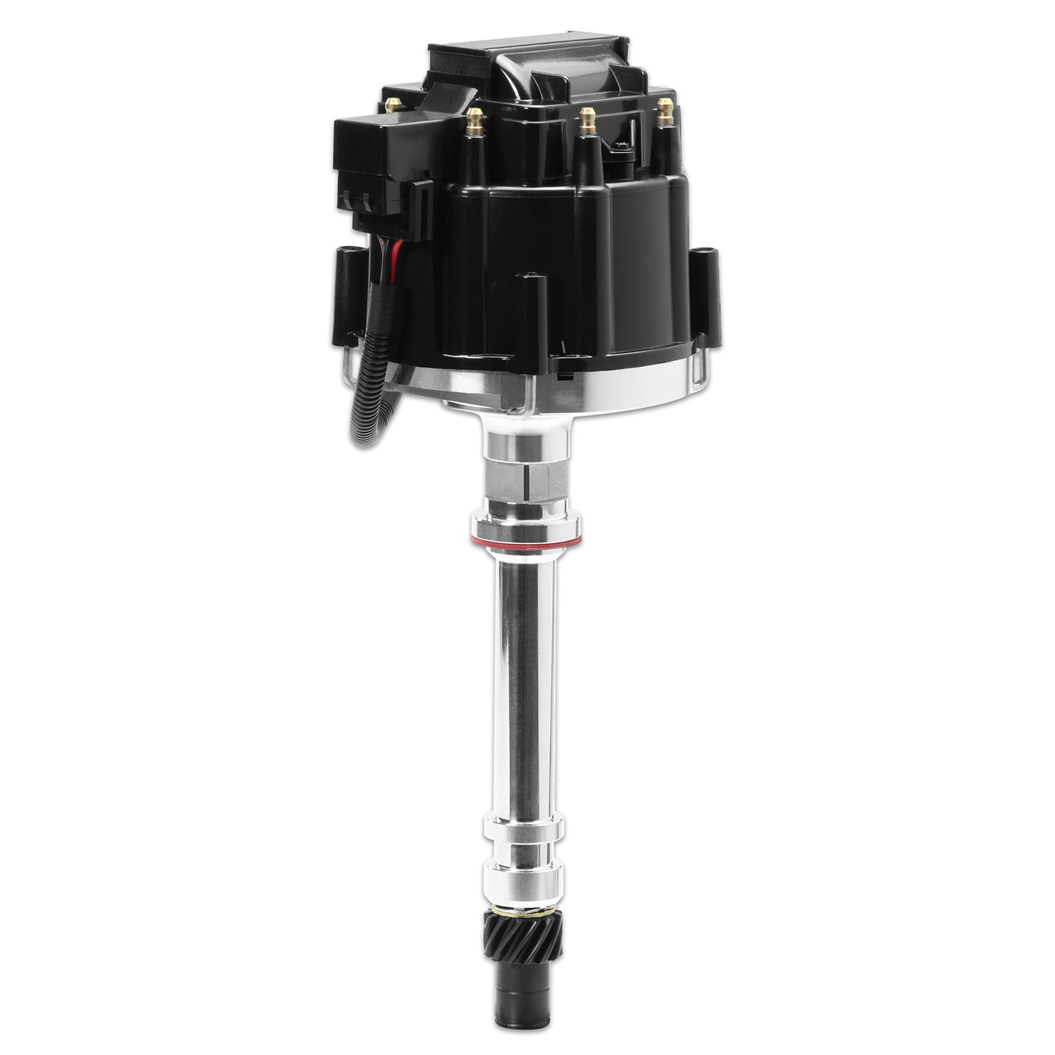 MSD Ignition 8362CT HEI Distributor for Chevy V8 Circle Track Engines with Magnetic Pickup and Mechanical Advance