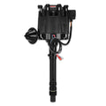 MSD Ignition 83653 Chevy V8 HEI Billet Distributor with Magnetic Pickup and Mechanical/Vacuum Advance, Black Finish