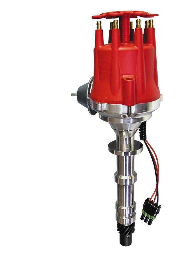 MSD Ignition 8393 Pro-Billet Ready-To-Run Distributor for Chevy 348/409 with Magnetic Pickup and HEI Terminal