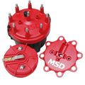 MSD Ignition 8420MSD Cap-A-Dapt Kit for Chevy V8 Engines with Stainless Terminals and Vented Design