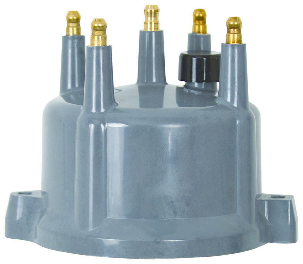 MSD Ignition 8434 Distributor Cap for Volkswagen 4-Cylinder Engines with Brass Terminals and HEI Style Terminals