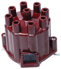 MSD Ignition 8437 Standard Distributor Cap for Chevy V8 with Brass Terminals and Twist Lock Design