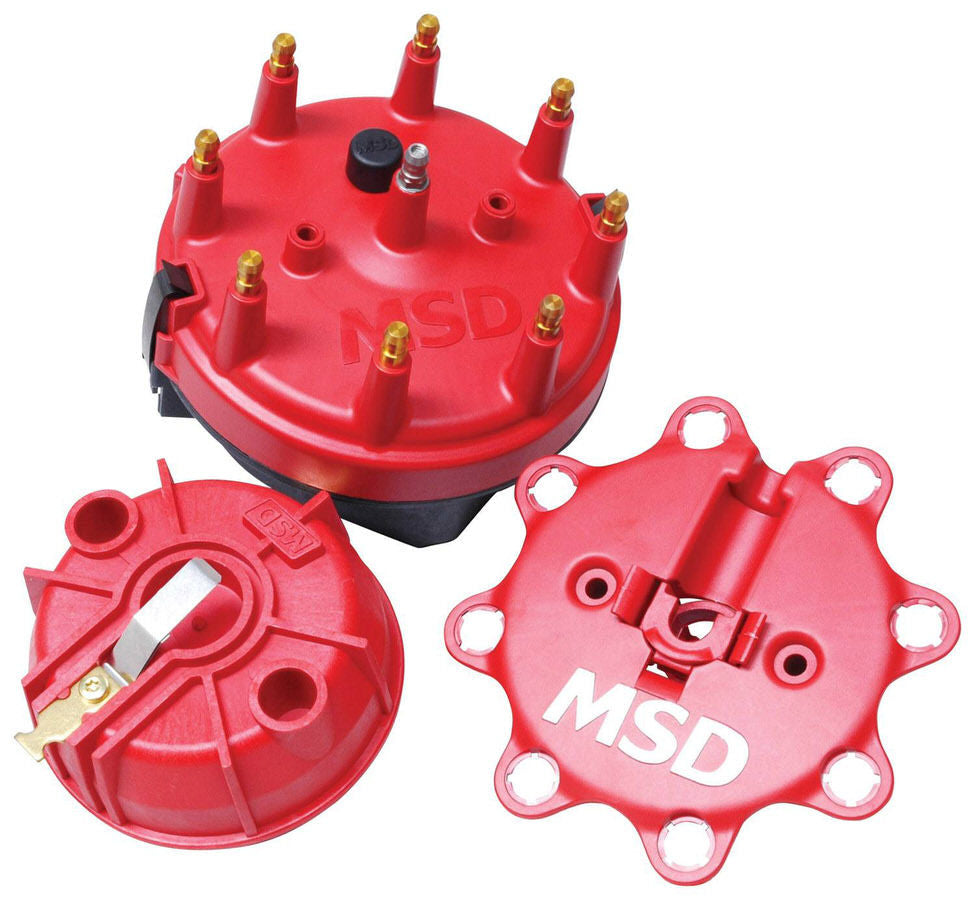 MSD Ignition Cap-A-Dapt Kit for Small Distributors with HEI Terminals