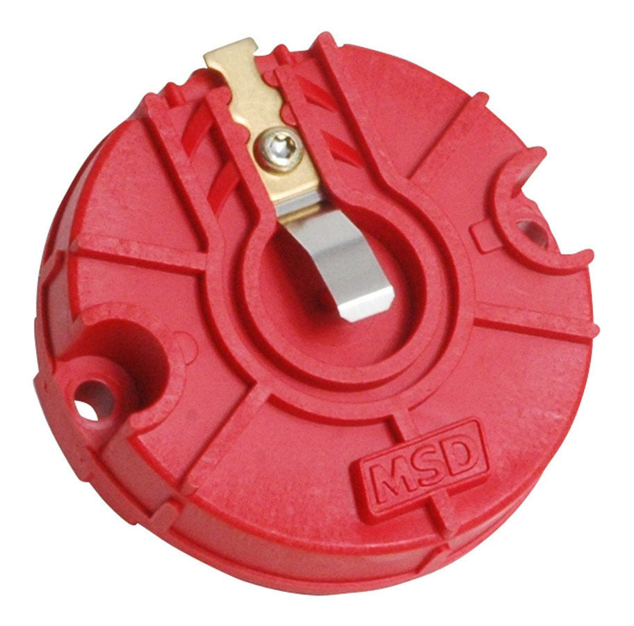 MSD Ignition Distributor Rotor for 8351, 8353, and 84891 with Brass Terminal and MSD Crab Cap
