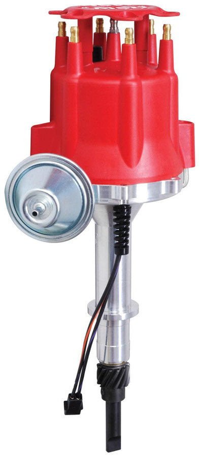 MSD Ignition 8516 Pro-Billet Distributor for Jeep Inline-6 with Magnetic Trigger and Vacuum Advance