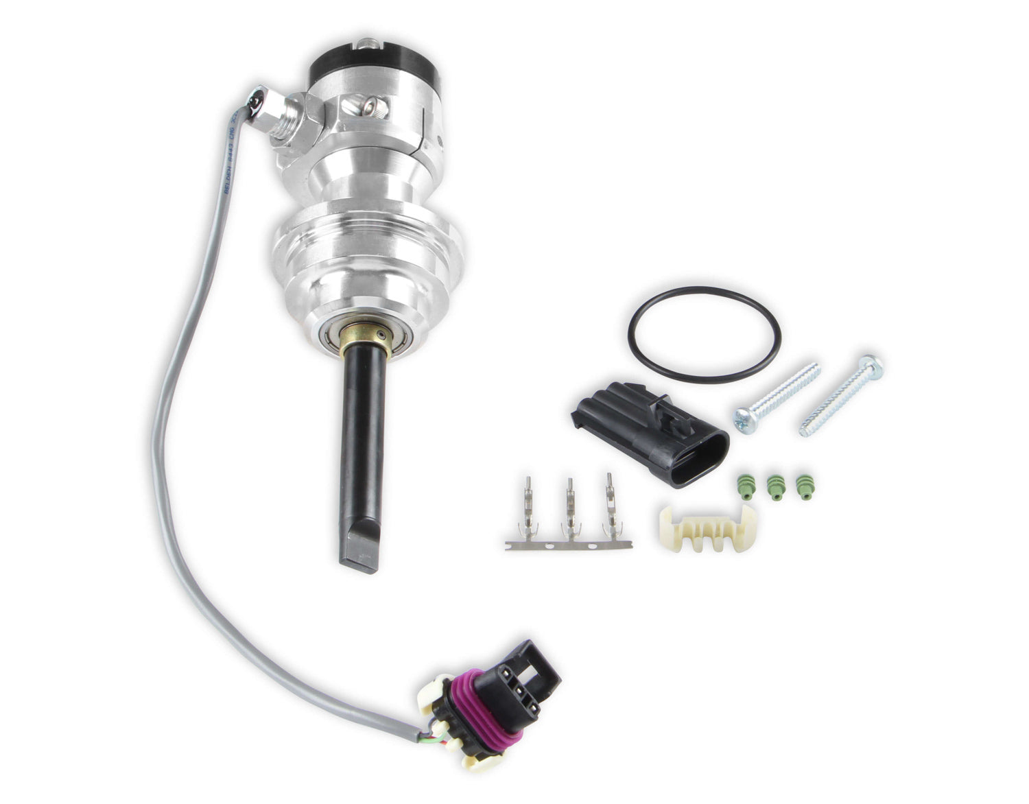 MSD Ignition 85231 Pro-Billet Oil Pump Drive with Hall Effect Distributor Plug for Mopar RB-Series