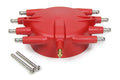 MSD Ignition 8541 Distributor Cap for HEI Style V8 Engines with Stainless Steel Terminals and Screw-Down Design