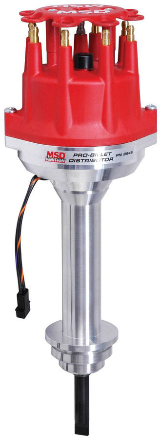 MSD Ignition 8545 Chrysler Pro-Billet Distributor with Magnetic Pickup and Mechanical Advance