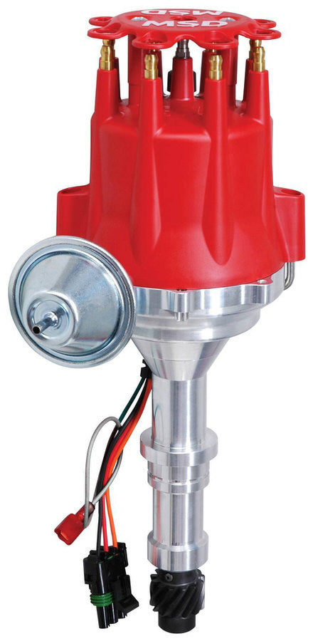 MSD IGNITION 8552 Ready to Run Distributor for Buick V8 400-455 with Magnetic Pickup and Vacuum/Mechanical Advance