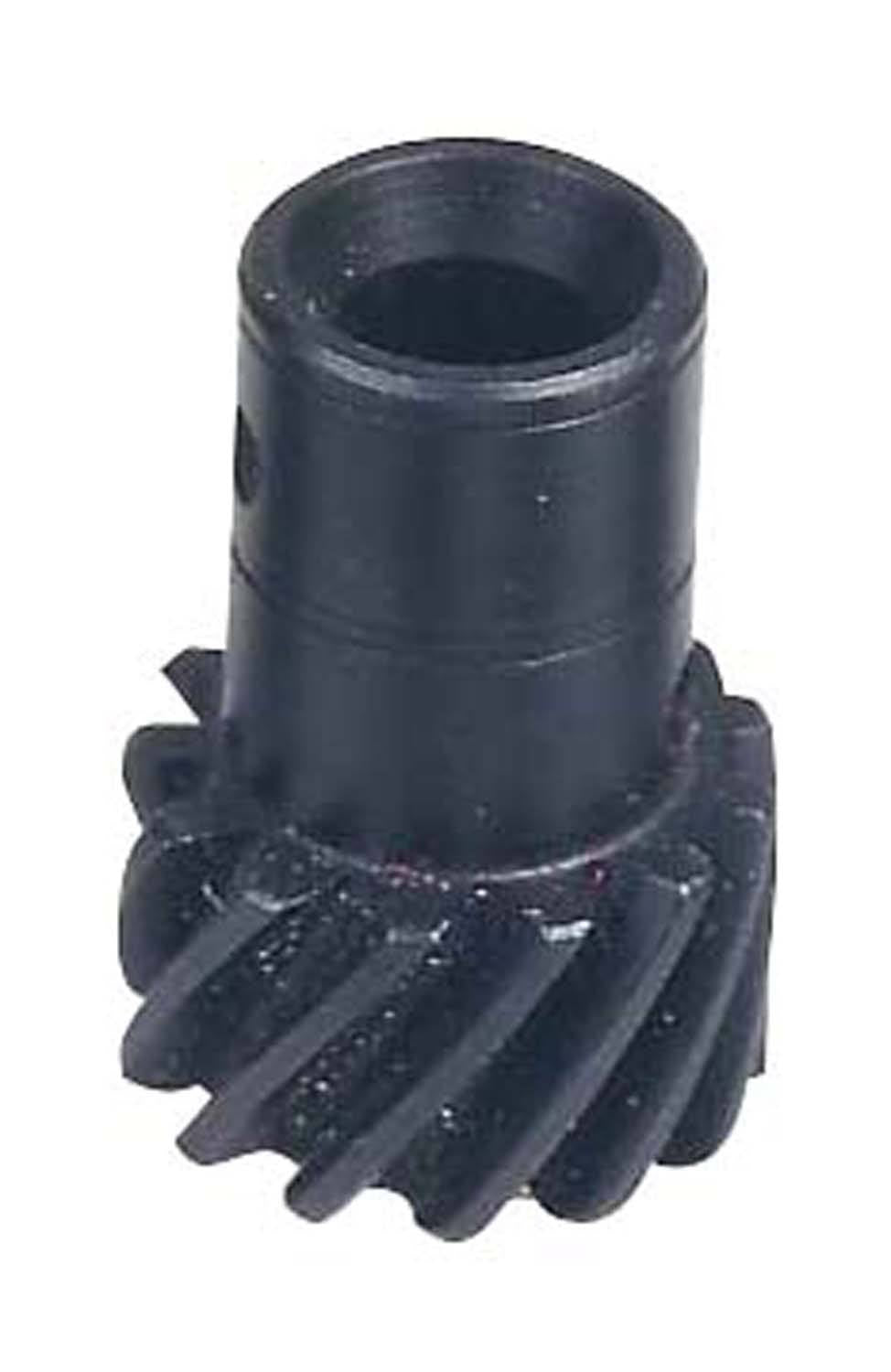 MSD Ignition Distributor Gear for Chevy with 0.500 Inch Shaft, Iron, Black Melonized