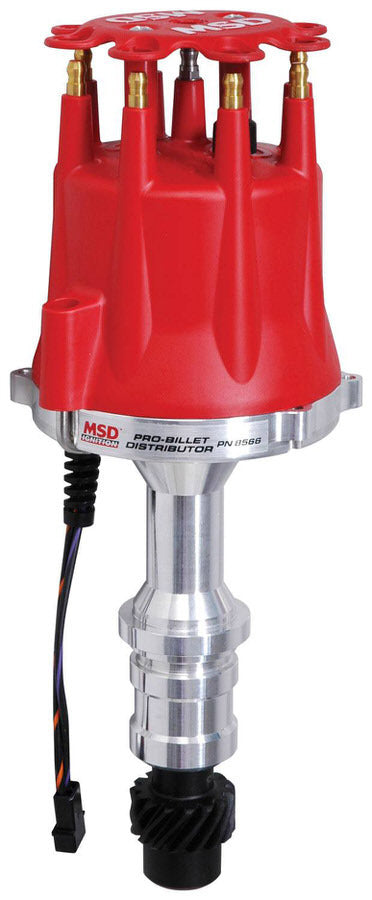 MSD Ignition MSD8566 Pro-Billet Magnetic Pickup Distributor for Oldsmobile V8 Engines