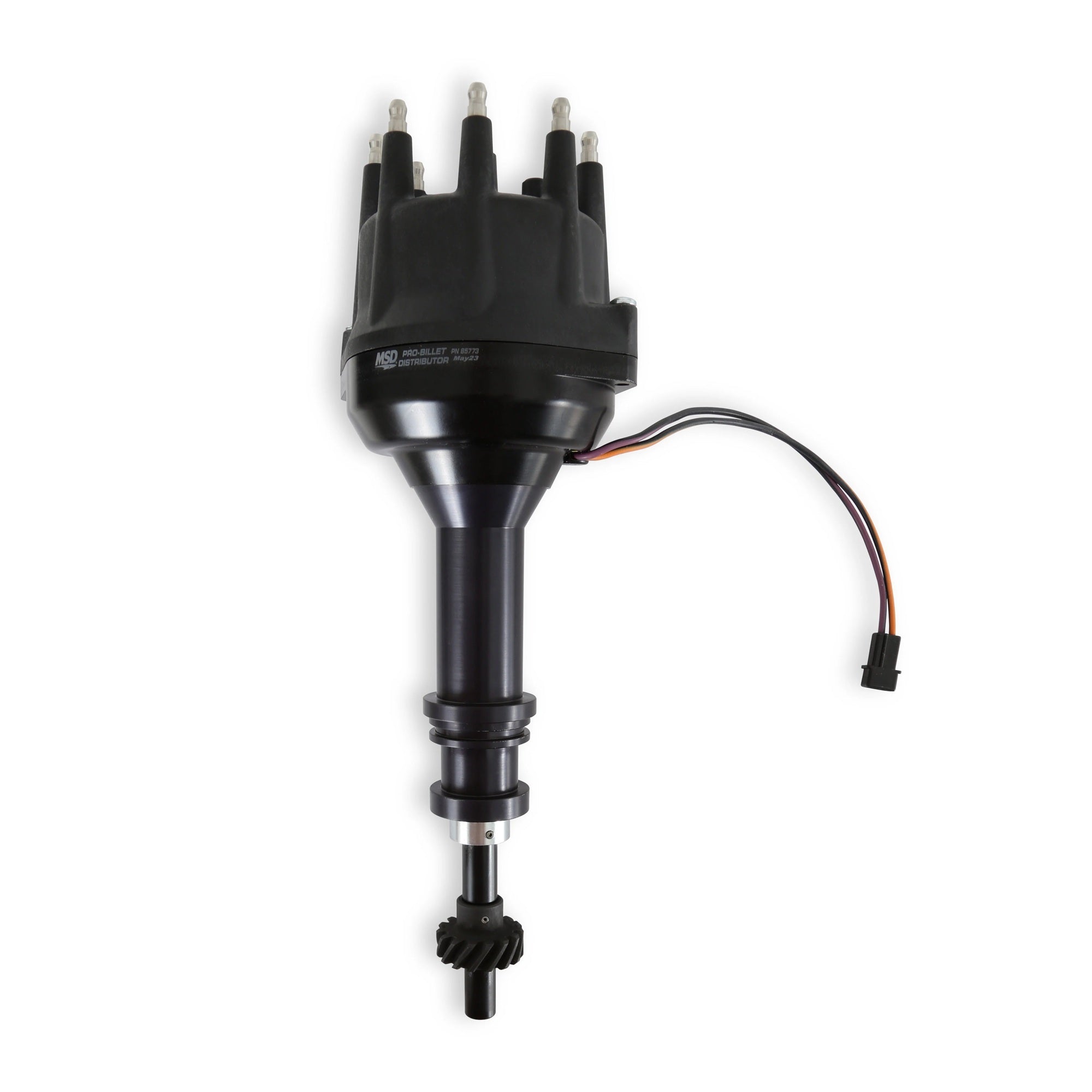 MSD Ignition 85773 Pro-Billet Distributor for Big Block Ford 351C-460 with Magnetic Pickup and Mechanical Advance