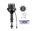 MSD Ignition Pro Billet Distributor BBF 351C-460 Magnetic Pickup with Mechanical Advance and HEI Terminal in Black