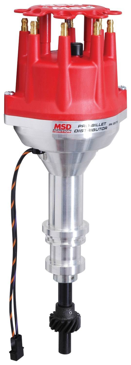 MSD Ignition 8578 Pro-Billet Magnetic Pickup Distributor for Small Block Ford 351W
