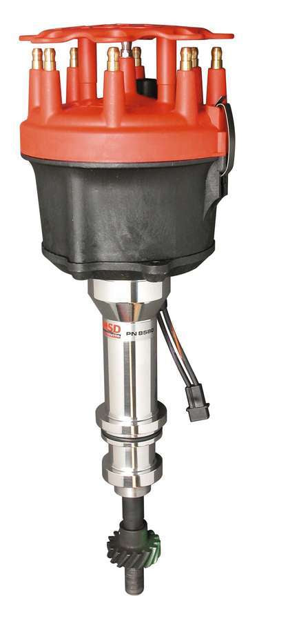 MSD Ignition 8580 Ford Billet Distributor with Magnetic Pickup and Mechanical Advance for Big Block Ford and Cleveland Engines