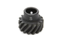 MSD Ignition Distributor Gear for Small Block Ford 5.0L EFI, Steel, Black Melonized, 0.531 Inch Shaft Diameter
