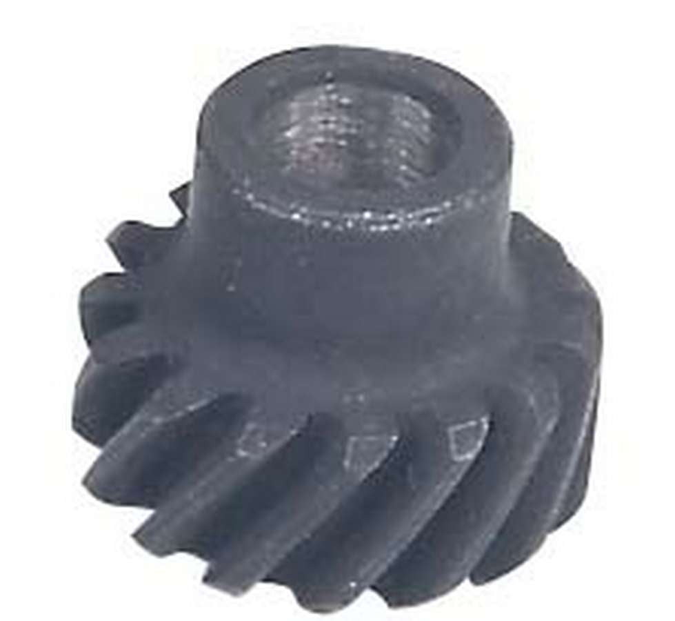 MSD Ignition Distributor Gear for Small Block Ford 351W with 0.531 Inch Shaft, Iron, Black Melonized