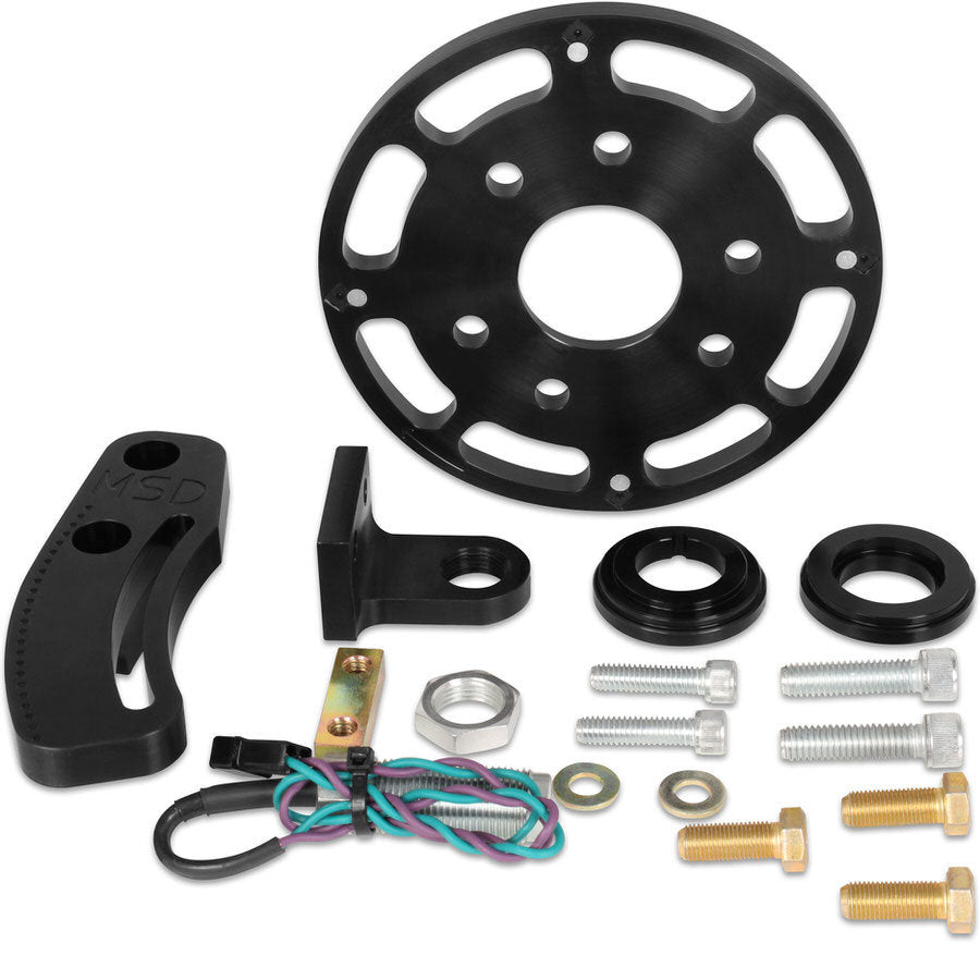 MSD Ignition 86003 Crank Trigger Kit for Small Block Chevy with 6.25 Inch Balancer