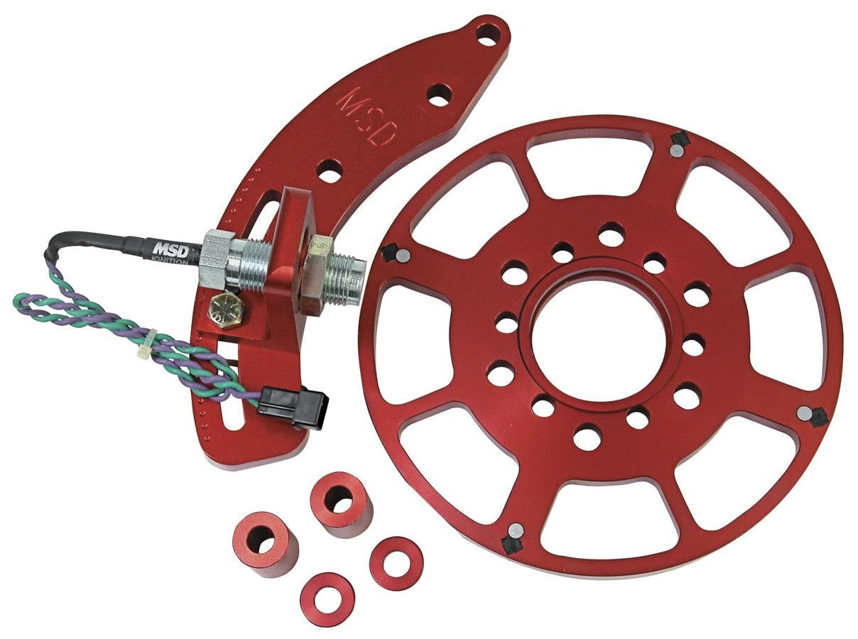 MSD Ignition 8610 SBC Crank Trigger Kit with Flying Magnet and Magnetic Sensor