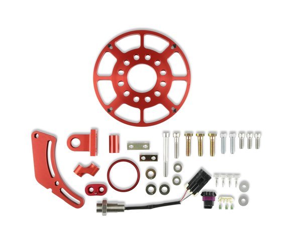 MSD Ignition 8619 Crank Trigger Kit for GM LS-Series with 7.25 Inch Diameter Trigger Wheel