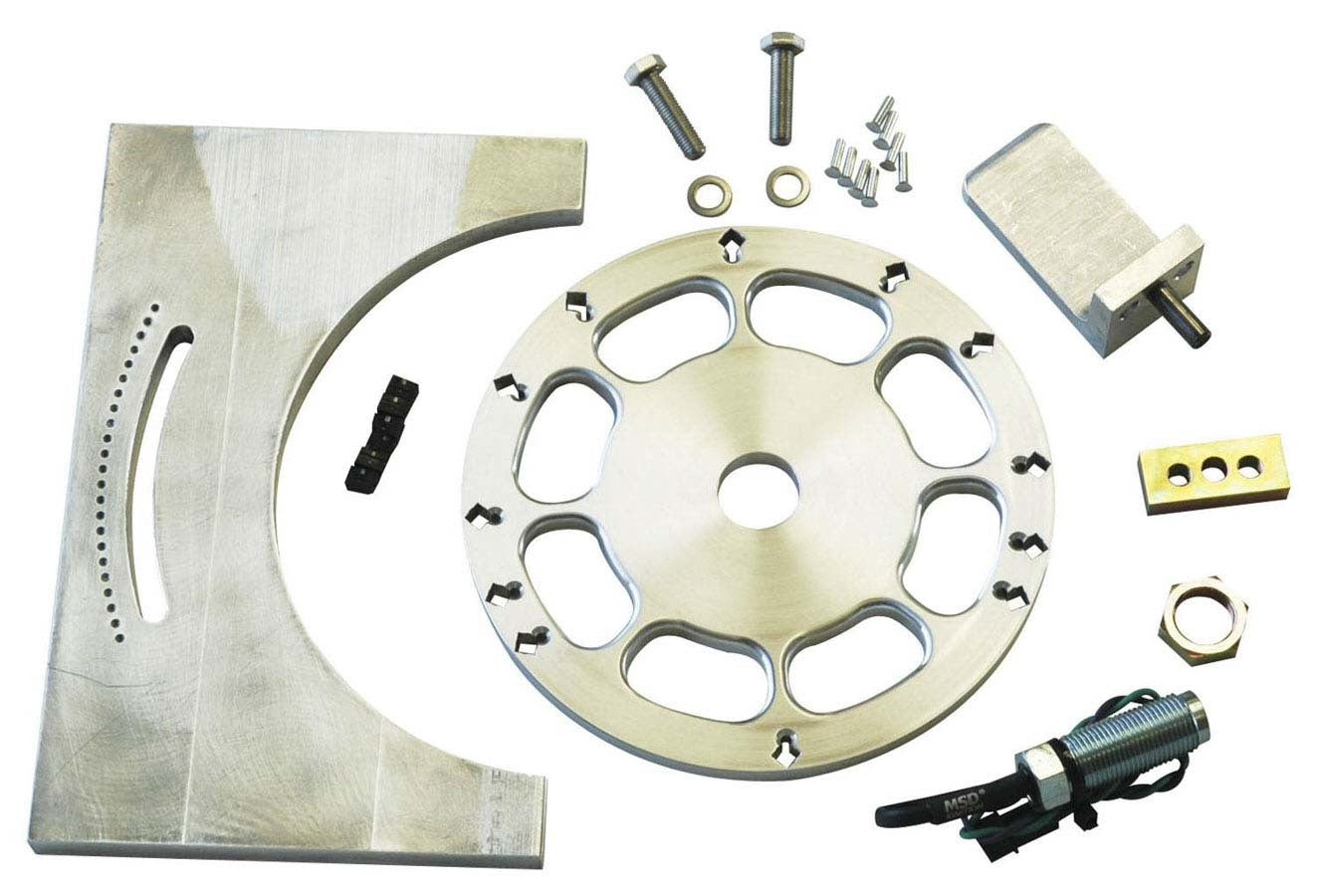 MSD Ignition 8655 Universal Crank Trigger Kit with Flying Magnet and Magnetic Sensor