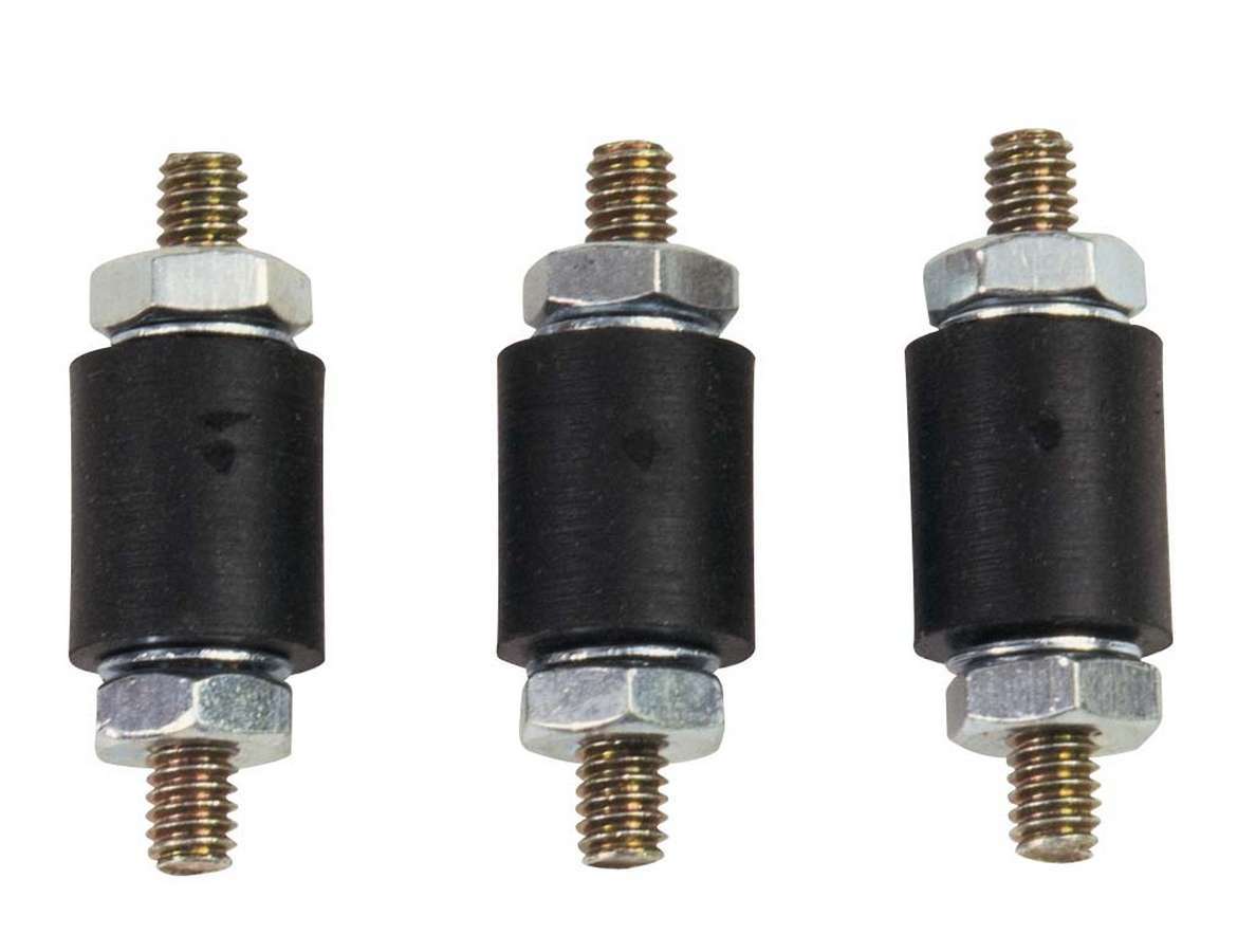 MSD Ignition 8825 Vibration Isolation Mount Set of 3 with Pro Power Coil Rubber Material