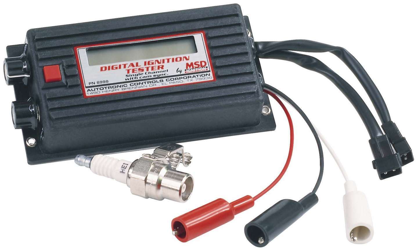 MSD Ignition 8998 Digital Ignition Tester for Single Channel MSD CD / DIS Ignitions