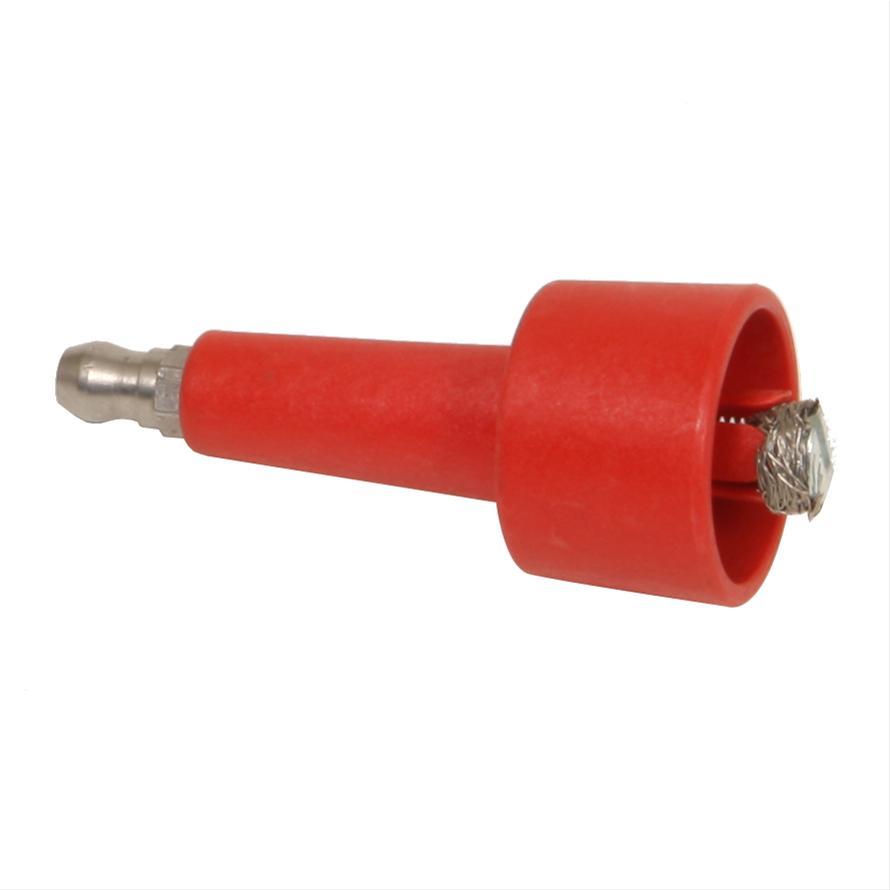 MSD Ignition ASY10124 Power Tower Wire Adapter for HEI Style Coil, Rynite, Red
