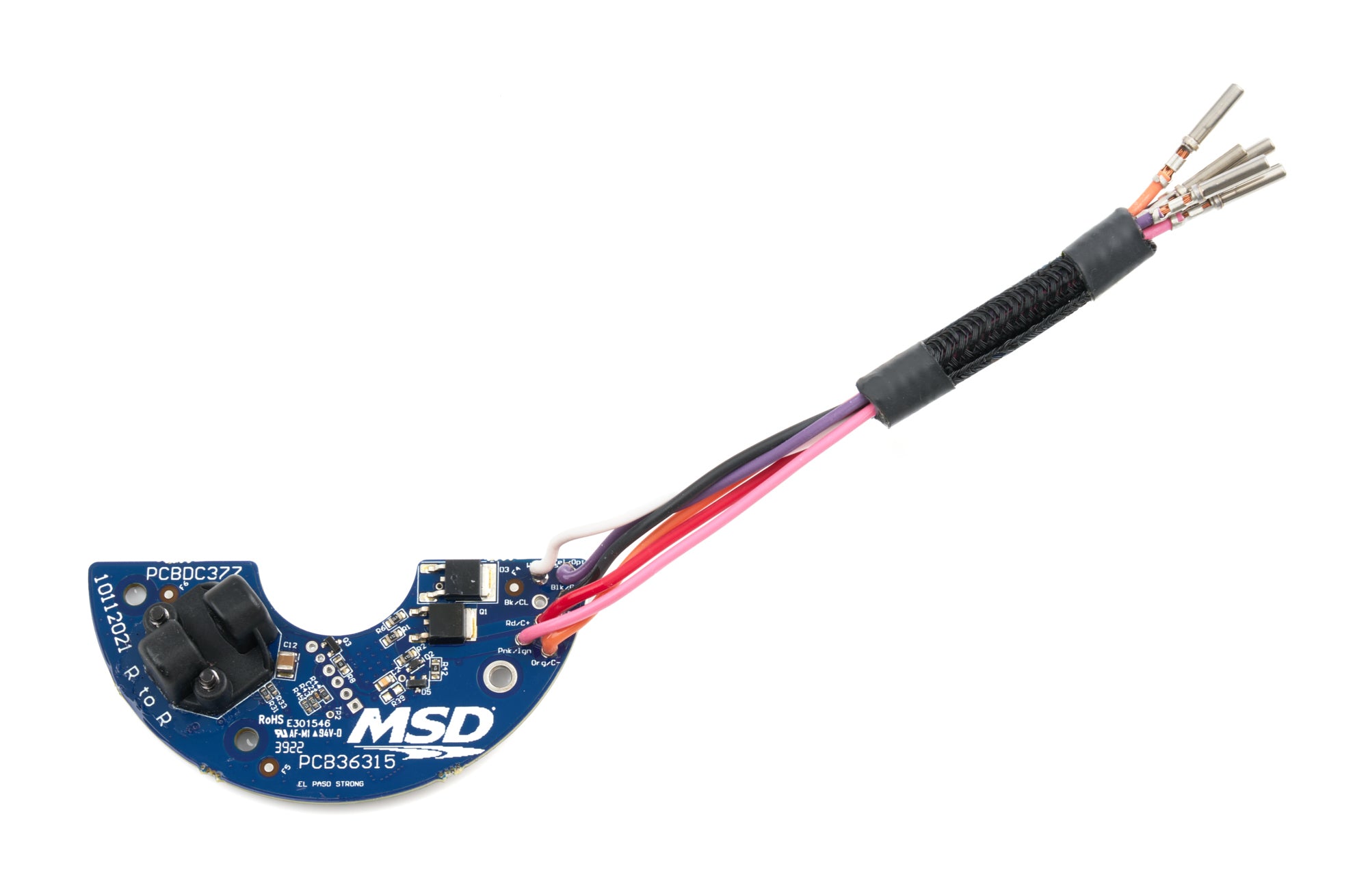 MSD Ignition ASY35955 Distributor Circuit Board with Pigtail for Holley Sniper EFI Hyperspark Distributors