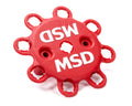 MSD Ignition MSD23243 Spark Plug Wire Retainer for HEI Distributors, Red Plastic