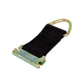 MACS Custom Tie-Downs 121001 2-Inch Wide Nylon and Steel E-Track to D-Ring Track Strap