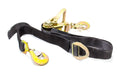 MACS Custom Tie-Downs 121409 2 Inch by 8 Foot Polyester Tie Down and Axle Strap Combo with 10,000 Pound Capacity