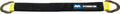 MACS Custom Tie-Downs Axle Strap 24 Inch Length, 2 Inch Wide, 10,000 lb Capacity with Sleeved Polyester and Delta Rings