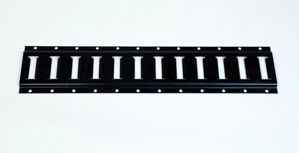 MACS Custom Tie-Downs 270001 5 ft Steel E-Track with Black Powder Coat Finish