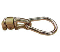 MACS Custom Tie-Downs 32507 Double Stud Tie Down Ring with Pear Shape, 3 x 2 Inches, Steel, Cadmium Plated, 2000 lb Capacity