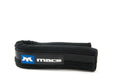MACS Custom Tie-Downs 416002 Fleece Sleeve for 2 Inch Wide Straps, 20 Inches Long, Foam Padded Black Cover with Hook and Loop Closure