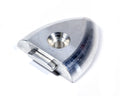 MACS Custom Tie-Downs MTD463007 VersaTie Series 3 Surface Mount End-Cap, Wide Contour, Arrowhead, Aluminum, Natural Finish