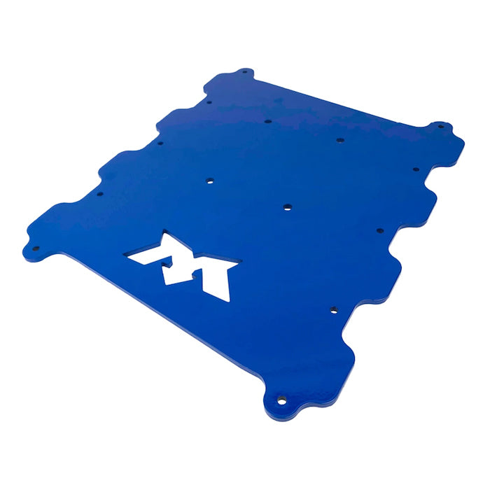 MACS Custom Tie-Downs MTD701501 Ford 7.3L Motor Lift Plate for Use with Pivot, Steel, Blue Powder Coat