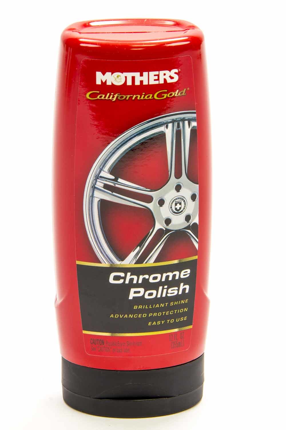 Mothers California Gold Chrome Polish 12 oz Bottle