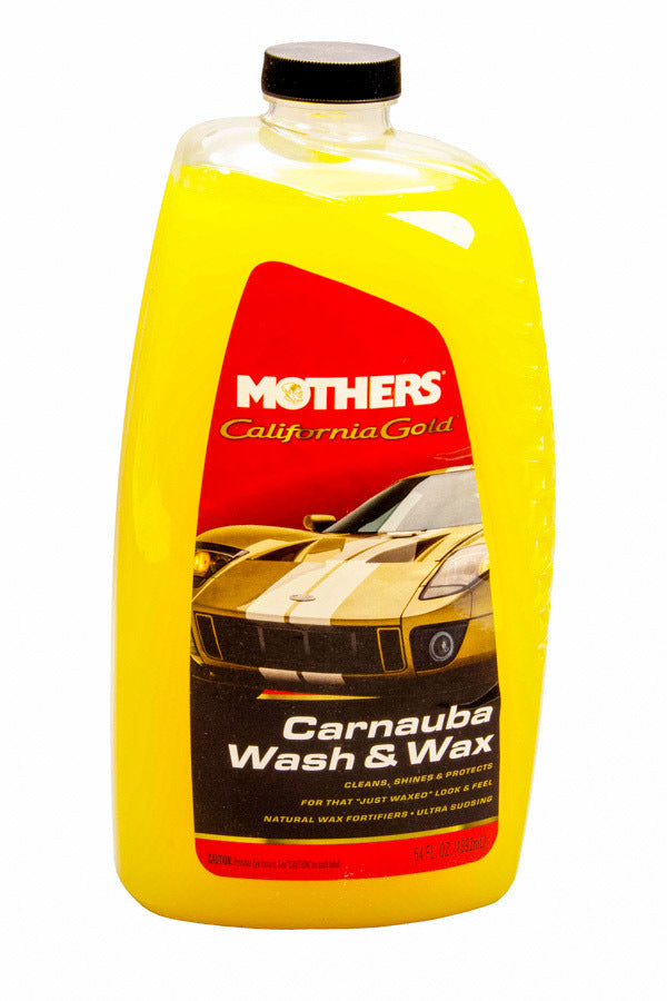 Mothers Cali Gold Car Wash and Wax Soap 64 oz Bottle